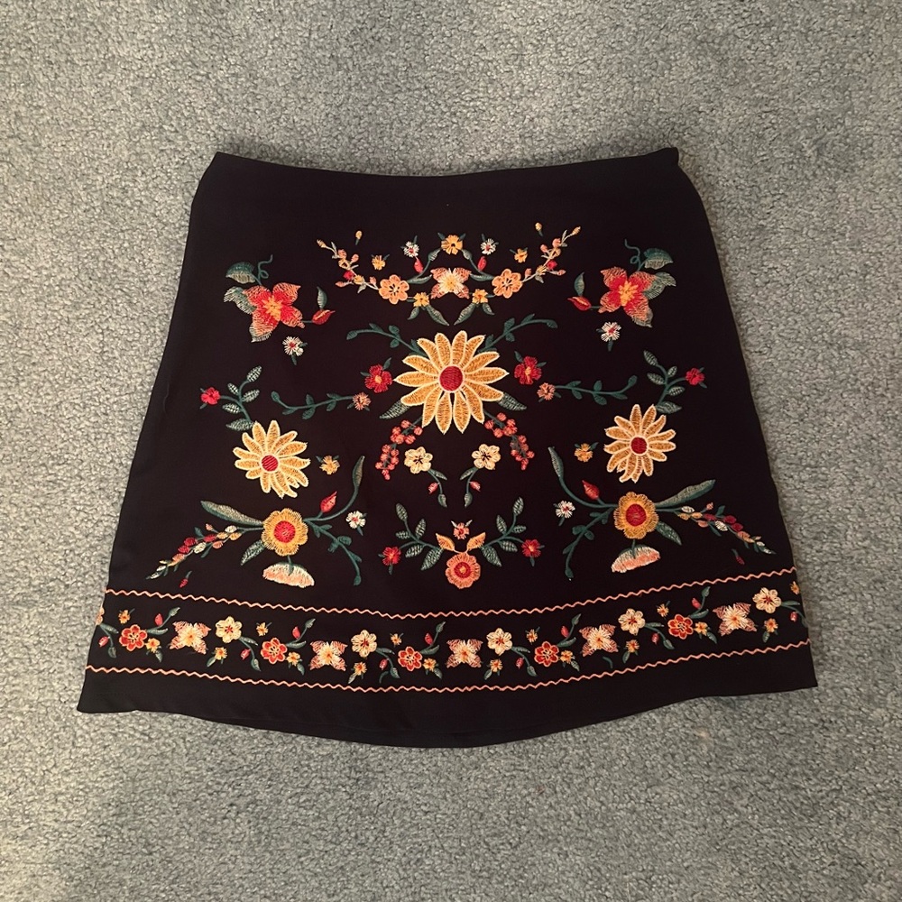 Embroidered Skirt